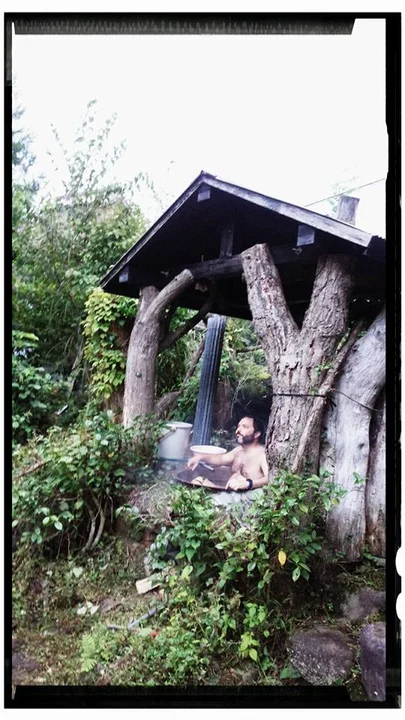 Moriaogaeru Wood Stove Bath 2