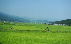 Biek riding in Iiyama
